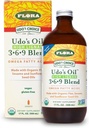 Flora - Udo's Choice High-Lignan 369 Omega Oil Blend, Udo's Oil Balanced 2:1 ratio of Omega Fatty Acids, Made with Organic Flax, Sesame & Sunflower Seed Oils, 17-oz. Botella de vidrio