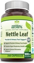 Herbal Secrets Nettle Leaf 900 Mg Por Serving 240 Capsules Suplemento - Apoyos Urinary Tract and Prostate -Apoyos Upper Respiratory Health