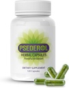 Psoriasis Soporte para la piel, 120 cápsulas herbales, suplementos de psoriasis naturales, plantas medicinales indias tradicionales con 6 hierbas antioxidantes, suplemento de piel seca e picante