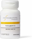 Terapéutica Integrativa Vitamina E - Suplemento Antioxidante para la Salud Cardiovascular* - Soporte cardíaco* - Sin lácteos &amp; sin gluten - 60 Vitamina Softgels (60 Servimientos)