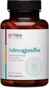 Prajna Ayurveda Ashwagandha del Dr. Chaudhary es una fórmula de equilibrio que ayuda a calmar la mente y el cuerpo, amortiguación de estrés de control, modula Cortisol, equilibrio de la hormona de apoyo, Vegan, libre de gluten, orgánico