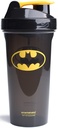 Smartshake Lite Justice League Protein Shaker Bottle 800ml – DC Comics Water Bottle, Leakproof BPA Free Gym Shaker Bottle for Protein Shakes And Protein Powder - Batman Logo