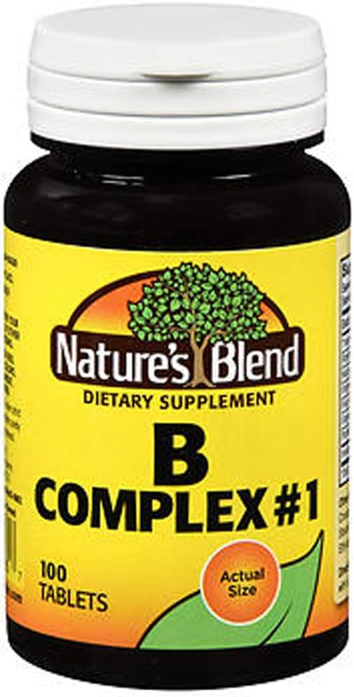 Complejo Blend B de la naturaleza #1 Tabletas - 100 ct, Pack de 3