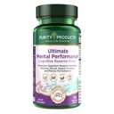 Purity Products Ultimate Mental Performance Supports Memory Recall, Mental Focus + More - Nootropic Powerhouse ft. Patented Botanical Plant-Based Ingredients - Vegan & Non-GMO - 30 Veggie Caps
