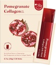 Granate Collagen Jelly Stick (20g x 30 Sticks) Marine Collagen Peptide with 100% Real Spain Pomegranate - No Artificial Flavors - No Preservatives - No Añadido Sugar - Easy-to-Absorb