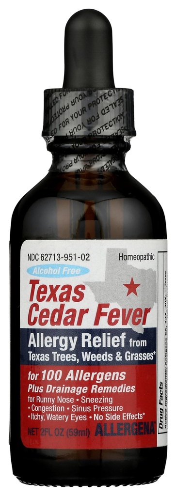 PROGENA Allergena Texas Cedar Fever (2 Fl Ounce, Adult)