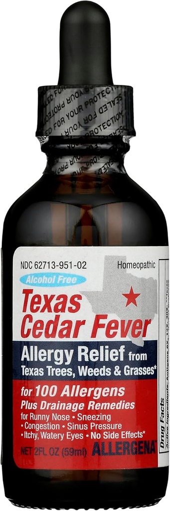 PROGENA Allergena Texas Cedar Fever (2 Fl Ounce, Adulto)