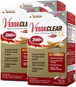 LABO Nutrición VesseCLEAR EX: Nattokinase NSK-SD+Elastin F for Clean &amp; Flexible Blood Vessel. La dosis funcional más estudiada de Japón, resistente a los ácidos y retrasados cápsulas de liberación, 90 condes