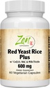 Suplementos Zen - Red Yeast Rice W/CoQ10 Suplemento 60-Vegcaps