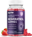 Liposomal NAD Resveratrol Suplemento Gummies 1200mg con NAD+, Quercetin, TMG, Pterostilbene, Red Wine Extract, Antioxidant, Healthy Aging, Cellular Repair, Energy, Brain Function - 60 Gummies