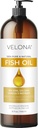 Fish Omega-3 Petróleo por Velona - 32 Fl Oz TEN 100% Puro y Natural Portador Aceite TENIDA Refined TEN Vitamin E, D, Omega-3 ANTE Cooking, Skin, Face, Body, Hair Care TENIDO Utilizar hoy - Disfruta de resultados