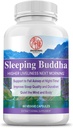 Herbal Chinese Medicine Suplementos para la calidad del sueño y la duración, Sleeping Buddha HERBALS, Quiet The Mind and Body, 60 cápsulas