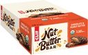 Clif Bar - Nut Butter Bar - Organic Snack Bars - Chocolate Peanut Butter - Organic - Plant Protein - Non-GMO (1.76 Ounce Protein Snack Bares, 12 Cuenta)