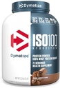Dymatize Nutrition ISO 100, Whey Protein Powder, Gourmet Chocolate, 5 libras