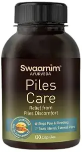 Piles Care Ayurvedic Healthy Supplements for Women Health, 100% Natural - No Añadido Chemicals and Gluten Free, 120 Capsules