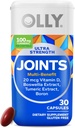 OLLY Ultra Joint Softgels, Extracto Boswellic, Turmeric, Vitamina D, Boron, 30 Day Supply - 30ct