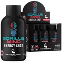 Gorilla Mind Energy Shots (Pack of 6) - Enhanced Focus & Energy, Sugar-Free, Fast-Acting, Potent Formula with Vitamins &amp; Natural Extracts (Black Cherry Vanilla)