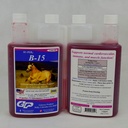 SU-PER B-15 Suplemento de Vitamina para Caballos - Equina Vitamina B-15 Liquid for Performance Soporte - Soportes Normal Cardiovascular Immune & Función muscular - 1 Quart, (2 Pack)