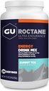 GU Energy Roctane Ultra Endurance Energy Drink Mix, Vegan, Gluten-Free, Kosher, 35 mg de Caffeine y Dairy-Free n-the-Go Energy for Any Workout, 3.44-Pound Jar, Summit Tea