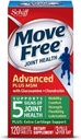 Move Free Advanced Plus MSM, 120 tabletas - Suplemento Conjunto de Salud con Glucosamina y Condroitina (Pack of 12)