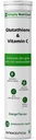 Glutathione con vitamina C, para la piel sana y juvenil - Tono de piel de noche para hombres &amp; mujeres. Libre de azúcar, sabor a naranja, 15 tablas efervescentes (Pack de 1)