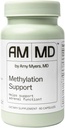 Amy Myers MD Methylation Support - MTHFR Supplement - Supports Adrenal Function, Gut & Liver Health - Contains Folate, Vitamin B12, B6 &amp; B2 - Non-Gluten-Free - 60 cápsulas (30 servidos)