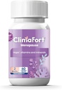 Climafort 60 Day Supply ← Menopause Relief Pills ← Alivio Natural para los Flashes Calientes, Sudaderas Nocturnas, Mood Swings &amp; Hormone Balance  Hops, Vitaminas y Minerales