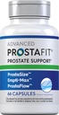 Piping Rock ProstaFit Avanzado Apoyo a la próstata* Silencioso Suplemento de Salud para Hombres Silencioso Complejo Herbal con Saw Palmetto, Pumpkin Seed, Zinc, Plus Stinginginging Nettle Extract