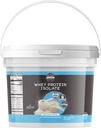 BIRCH &amp; MEADOW 1 Gallon of Whey Protein Isolate Powder, Workout Supplement, Unflavored