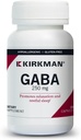 Kirkman - GABA 250 mg - 150 cápsulas - Apoya la relajación - Promueve el sueño relajante - hipoalergénico
