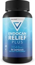 Endocan Relief Plus - Alivio natural de dolores temporales, malestar, " Hinchazón - Nuestra Mejor Fórmula Herbal Natural - Soporte completo del cuerpo - Luchar contra Radicales Libres - Nuestro Mejor Factor de Alivio Diario Turmérico
