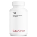 Supersmart TMG 2250mg por día (High Strength) - TMG Trimetilglycine - Betaine Anhydrous Supplement TEN Non-GMO & Gluten Free - 100 Cuadros