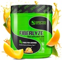 Especies Nutrición Fiberlyze Fiber Supplement, Psyllium Based Soluble & Insoluble Fiber Powder for Healthy Colon, Digestive Functions (Mango, 30 Servings)