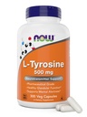 Ahora Foods L-Tyrosine 500mg, 300 cápsulas - Non GMO - Supports Mental Alertness - 500 mg cápsulas - Formulario gratuito Suplemento