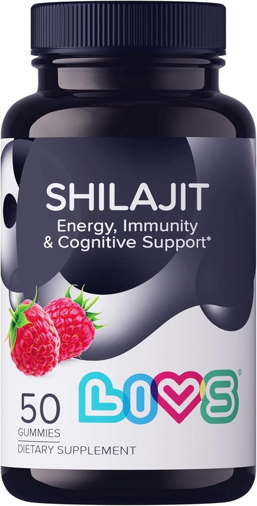 Shilajit Gummies for Men ' Women ← 10000mg Pure Himalayan Shilajit Gold with Fulvic Acid, 85+ Minerals " Ashwagandha ← Energy Gummies for Women " Men  durable Natural Stamina, Focus " Vitality Support –50 Ct