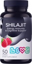Shilajit Gummies for Men ' Women ← 10000mg Pure Himalayan Shilajit Gold with Fulvic Acid, 85+ Minerals " Ashwagandha ← Energy Gummies for Women " Men  durable Natural Stamina, Focus " Vitality Support –50 Ct