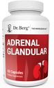 Dr. Berg Adrenal Glandular - Fórmula de Equilibrio de Hormonas que soporta Función Adrenal saludable - Suplemento de Apoyo Adrenal - 60 cápsulas