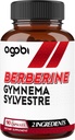 agobi Berberine Suplementos 500mg con Gymnema Sylvestre - Fórmula super concentrada para el sistema inmunológico, Circulación Salud, Digestivo " Producción energética - 90 cápsulas