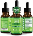 Premium Chlorophyll Liquid Drops - 100% Natural &amp; Gluten Free Liquid Chlorophyll - Non GMO, 118 Servings
