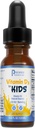 Premier Research Labs Vitamina D3 para Niños - Vitamina D gotas para Niños, Niños Vitamina Líquida D, 400 UI Por Servir, Apoyos Desarrollo Cerebro Saludable - 0.43 fl oz