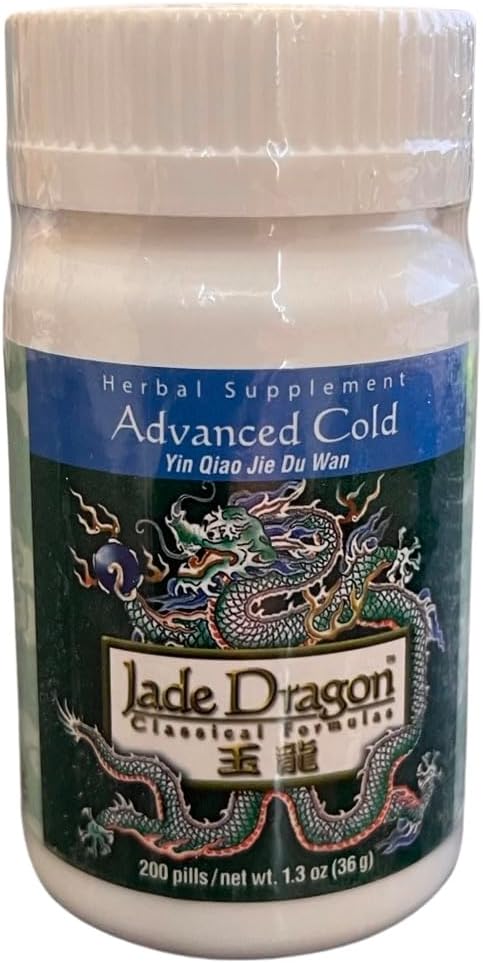Cold avanzado, 200 pastillas, Yin Qiao Jie Du Wan, Teapills
