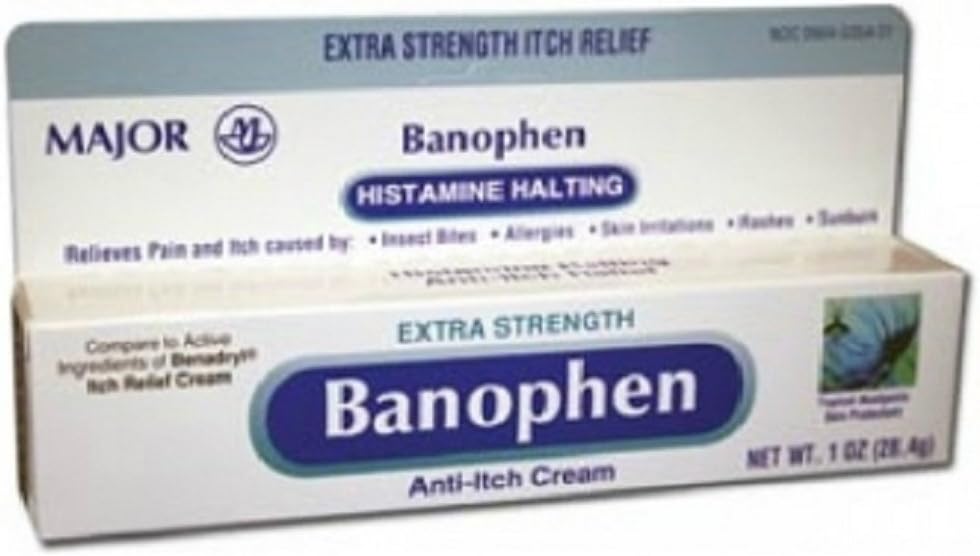 Itch Relief - 2% / 0,1% Strength Cream - 1 Cada - 30 Gram Tube - MCK