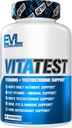 Evlution Nutrition VitaTest - Vitaminas + Testosterona Support - Key Vitamin + Mineral Support - Men’s Daily Nutrient & Testosterone Support - Bone, Eye & Immune Support - 45 Servings - 90 Tablets