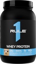 Regla 1 Whey Protein – 24g Proteína de acción rápida de todas las fuentes con EAAs ocurridas naturalmente " BCAAs para la recuperación del entrenamiento o cualquier uso en cualquier momento (2 libras*, Café Mocha)