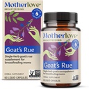 Motherlove Goat’s Rue (60 Líquidos) Suplemento de lactancia para el desarrollo del tejido de mama " Apoyo a la producción de leche de mama —No-GMO, hierbas orgánicas, Vegan, Kosher, libre de soja