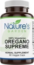 NATURE'S GARDEN ESSENTIALS Oregano Supreme (w/Garlic, Onion, Ginger & Cayenne) - 90 Veggie Caps
