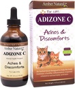 Amber NaturalZ Adizone C Suplemento Herbal para gatos tóxicos Soporta una respuesta inflamatoria saludable, molestias ocasionales y función conjunta normal ← Ayuda natural para las líneas activas y de envejecimiento