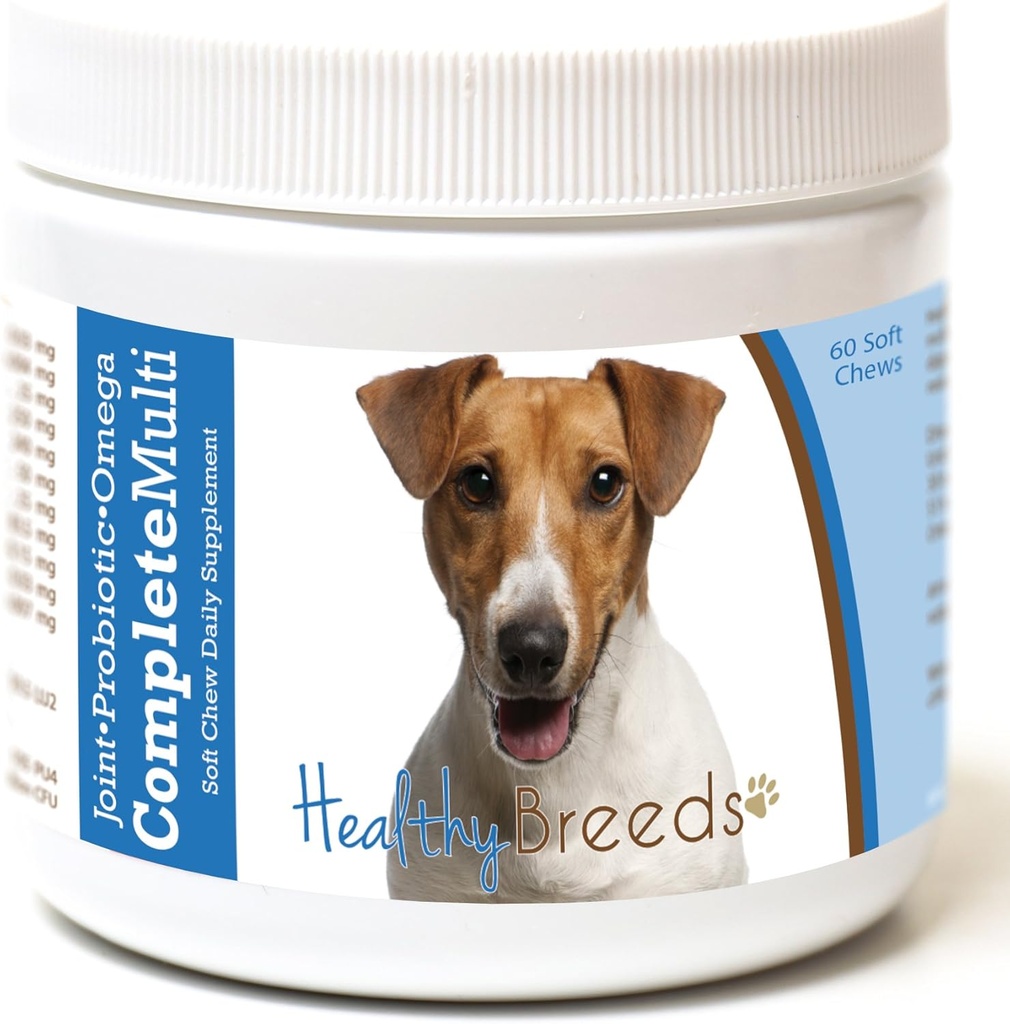 Saludable razas Jack Russell Terrier Todo en Un Multivitamin Soft Chew 60 Conde
