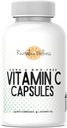 Vitamina C Capsules ← Puro, Corn, " GMO-Free TEN 1000 mg Vitamina C Por cápsula ANTE 200 cápsulas