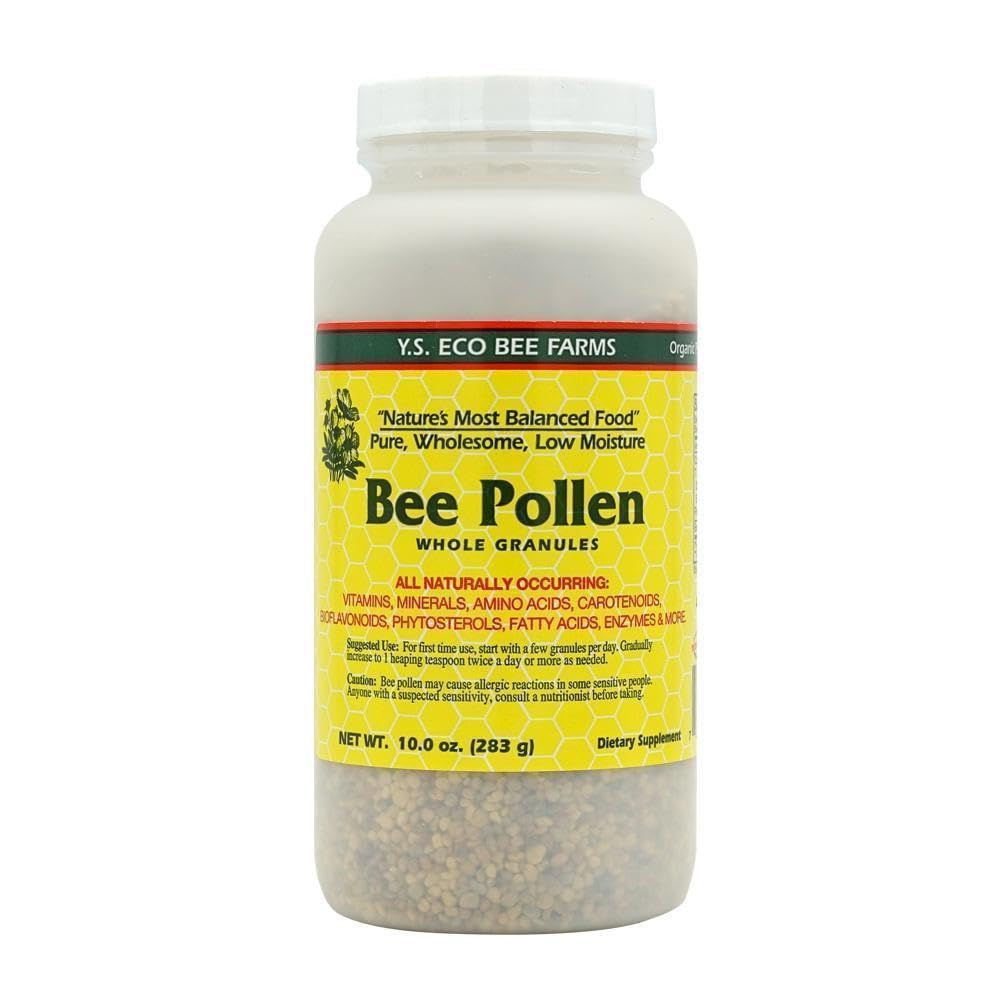 Bee Pollen - Low Moisture Whole Granulars - 10 oz